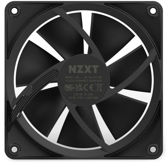 Box Ventilator NZXT RF-R12SF-B1 Ø 12 cm (1 Unit)