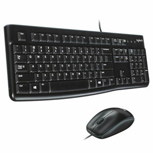 Keyboard Logitech MK120 Black QWERTY