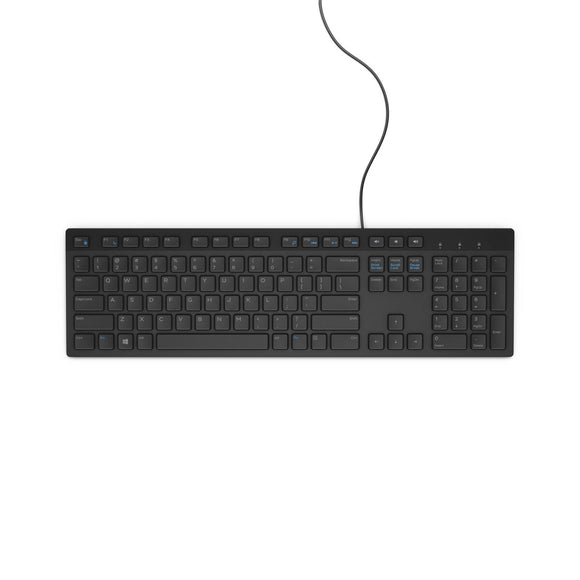 Keyboard Dell KB216 Black Monochrome English EEUU QWERTY Qwerty US