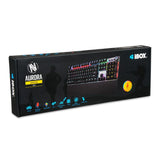 Keyboard Ibox AURORA K-4 Black Black/Silver QWERTY