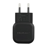 Wall Charger Qoltec 50195 Black 12 W