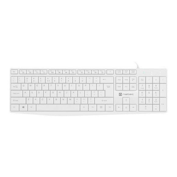 Keyboard Natec NKL-1951 White