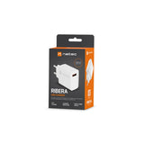 Wall Charger Natec NUC-2057 RIBERA White 18 W