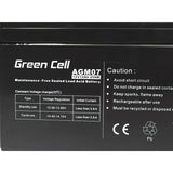 Battery for Uninterruptible Power Supply System UPS Green Cell AGM07 12 Ah 12 V