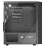 ATX Semi-tower Box Logic ATOS ARGB Black