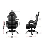 Gaming Chair Huzaro HZ-Force 4.7 Black Grey