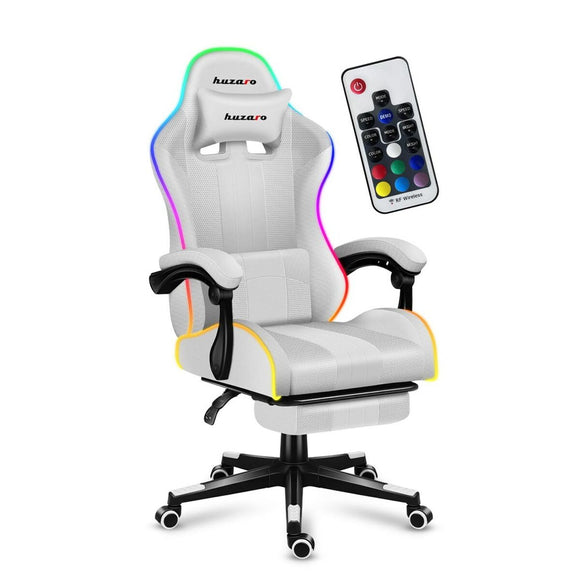 Gaming Chair Huzaro FORCE 4.7 RGB White