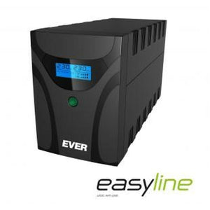 Uninterruptible Power Supply System Interactive UPS Ever EASYLINE 1200 AVR USB 600 W