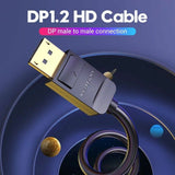 DisplayPort Cable Vention HACBJ Black 5 m