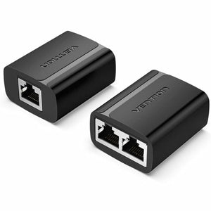 Splitter Ethernet LAN to 2 x RJ45 Adapter Vention IPTB0 Black