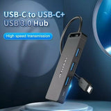 USB Hub Vention TGTBB Black