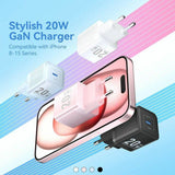 Wall Charger Vention FEPB0-EU 20 W