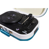 Record Player Trevi TT 1020 BT USB Stereo Bluetooth Rechargeable battery Turquoise