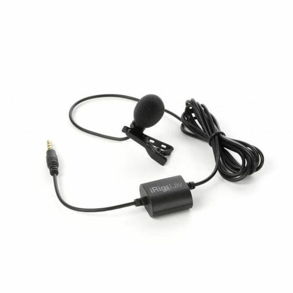 Microphone IK IP-IRIG-MICLAV-IN Black