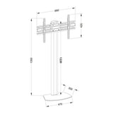 TV Mount Techly ICA-TR27 55" 40 kg