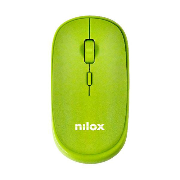 Mouse Nilox NXMOWICLRGR01 Green