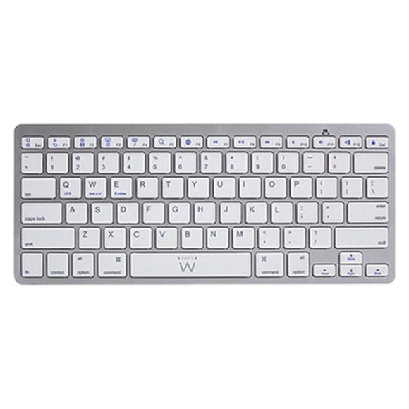 Bluetooth Keyboard Ewent EW3161 White Silver