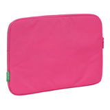 Laptop Cover Benetton Raspberry Fuchsia (34 x 25 x 2 cm)