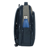 Laptop Backpack Kappa Dark Navi Grey Navy Blue 29 x 44 x 15 cm