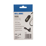 Portable Digital Radio ELBE RF-96 Black FM