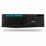 Keyboard and Wireless Mouse NGS NGSWIRELESSSETALLUREKIT 1200 dpi 2.4 GHz Black