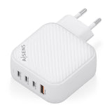 Wall Charger Aisens ASCH-100W4P028-W White 100 W (1 Unit)