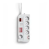 Power Socket - 5 sockets with Switch Salicru SPS SAFE Master USB (1,8 m)