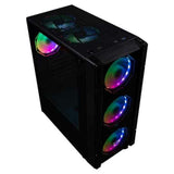 ATX Semi-tower Box Hiditec V30 ARGB Black