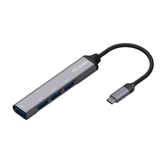USB Hub Aisens A109-0541 Grey (1 Unit)