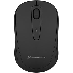 Optical Wireless Mouse Phoenix M250 Black (1 Unit)