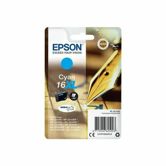 Compatible Ink Cartridge Epson C13T16324012 Cyan