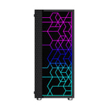 ATX Semi-tower Box GEMBIRD Fornax 2500 ARGB Black Multicolour