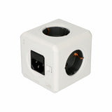 Universal Travel Power Adapter Allocacoc PowerCube White