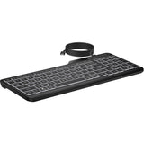 Keyboard and Mouse HP 405 Black Qwerty US