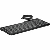 Keyboard and Mouse HP 405 Black Qwerty US