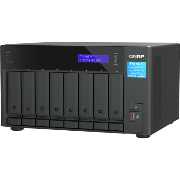 NAS Network Storage Qnap TVS-H874T-I7-32G Black