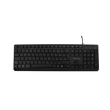 Keyboard V7 KU350ES Black Spanish Qwerty