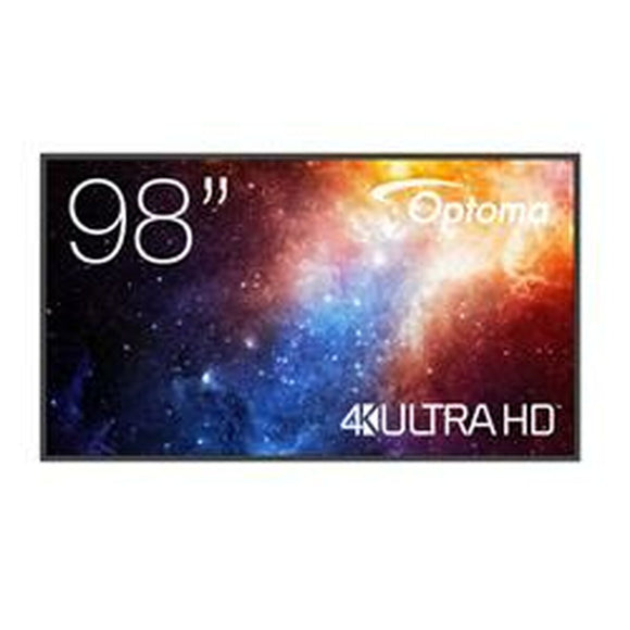 Monitor Videowall Optoma H1F2C0IBW101 4K Ultra HD 98