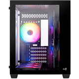 ATX Semi-tower Box Aerocool AEROPGSDRYFTMINI-BK Black Multicolour