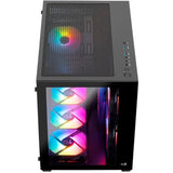 ATX Semi-tower Box Aerocool AEROPGSDRYFTMINI-BK Black Multicolour