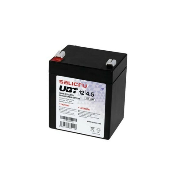 Battery for Uninterruptible Power Supply System UPS Salicru UBT 12/4,5 VRLA 4.5 Ah 12 V