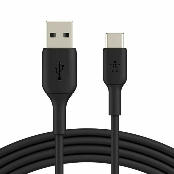 USB A to USB C Cable Belkin CAB001BT3MBK Black 3 m