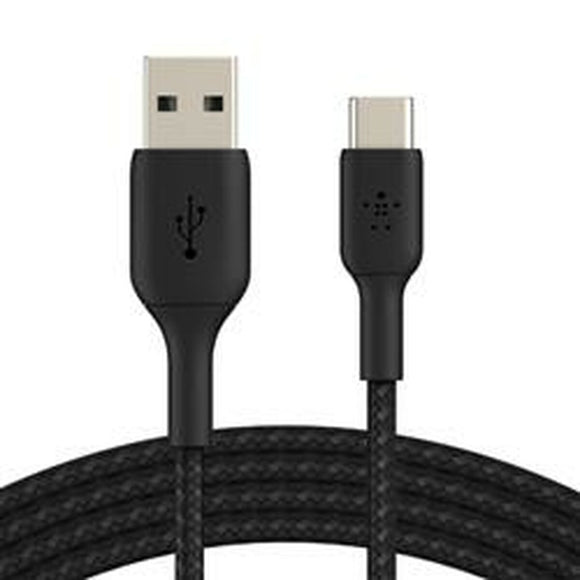 USB A to USB C Cable Belkin CAB002BT2MBK 2 m Black