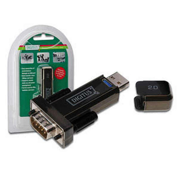 USB to Serial Port Cable Digitus DA-70156 Black