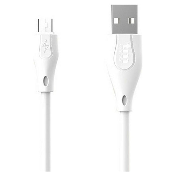 USB 2.0 Cable TM Electron White 1,5 m