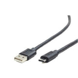 USB 2.0 A to USB C Cable GEMBIRD 480 Mb/s Black